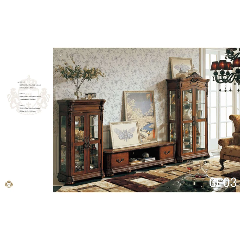 Деревянный высококачественный ТВ стол мебель для гостиной шкаф и от китайской