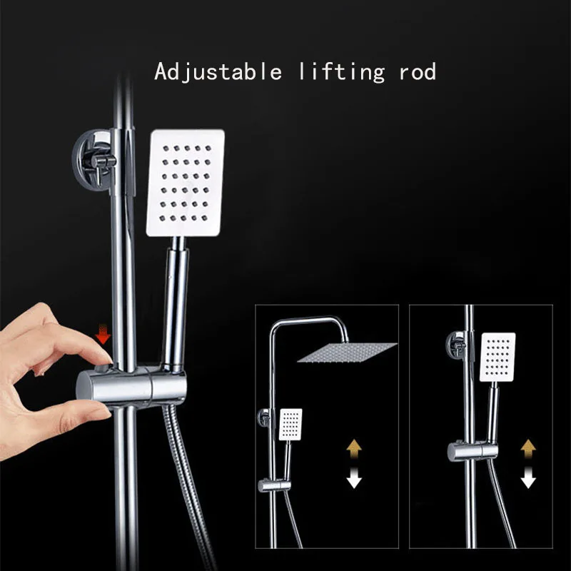 Смесители для душа черные/хромированные кран в ванную комнату набор биде с