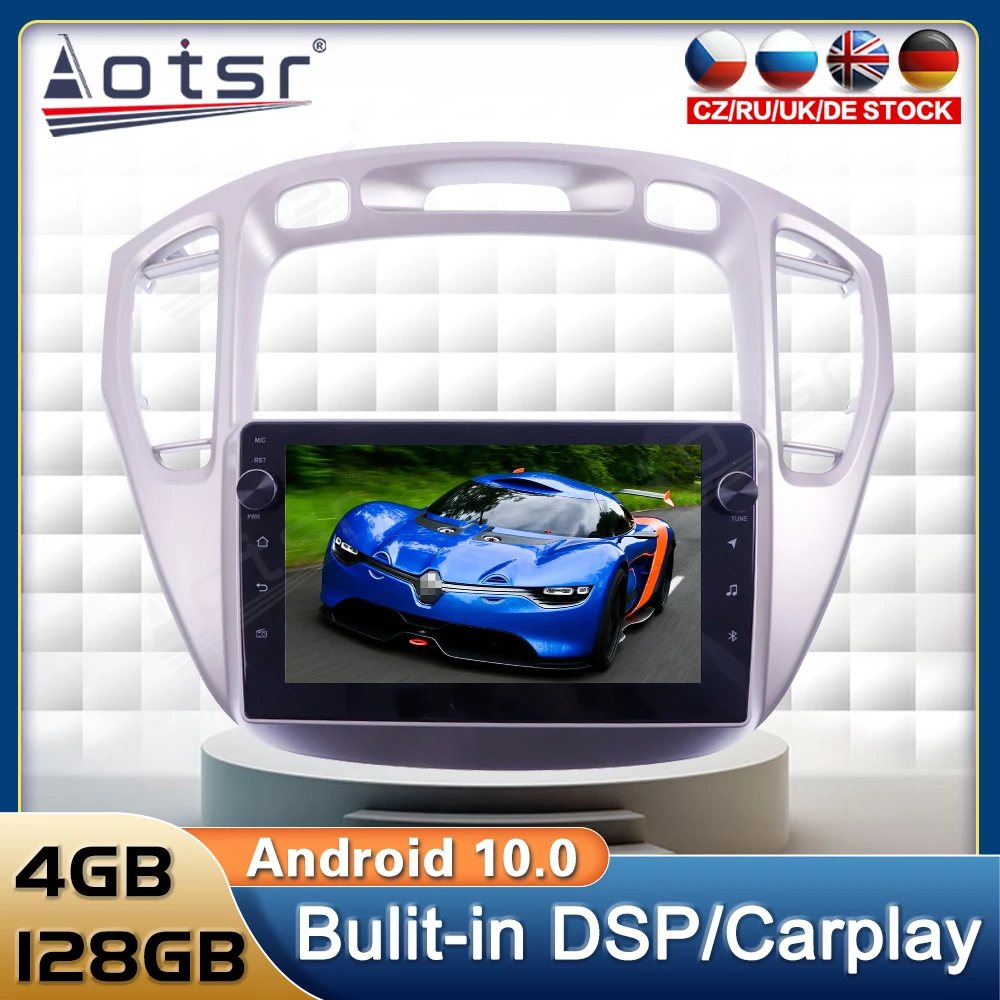 

Android Multimedia Player For Toyota Highlander 2002 2003 2004 - 2008 Car Radio Video Navigation Stereo GPS No 2Din Head Unit HD