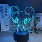 Kakegurui компульсивный игровой светодиодный ночник для детской спальни Декор Ночной светильник подарок на день рождения Аниме гаджет комнатный Настольный светильник Манга