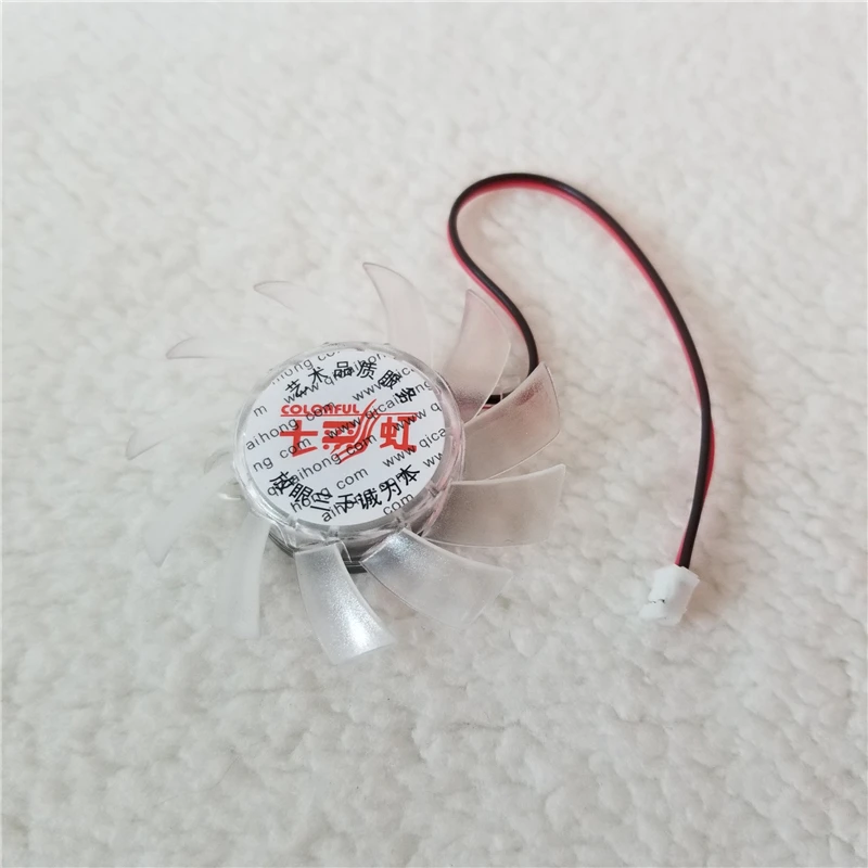 Новый 6 5 см мини вентилятор с прозрачными листьями Универсальный бесшумный для