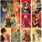 Картина на холсте с изображением аниме, для гостиной, детской комнаты