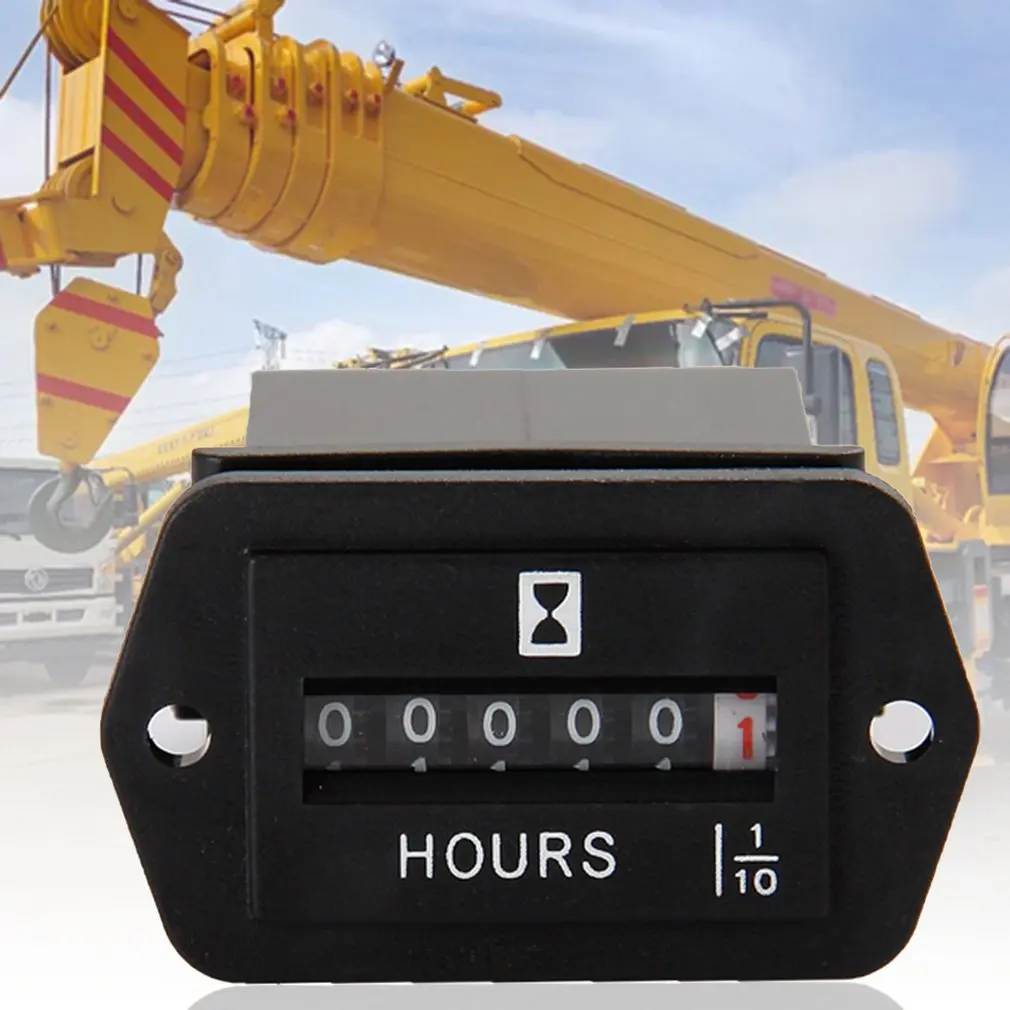 Счетчик часов механический счетчик времени таймер для дизельного бензинового