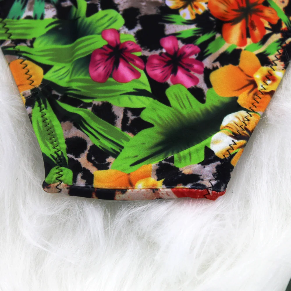 Женский купальник в полоску комплект из двух предметов красный пуш-ап ретро