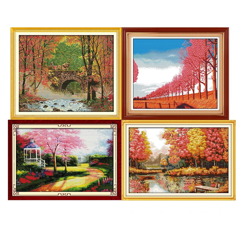 Набор для вышивки крестиком Joy Sunday набор из экологически чистого хлопка