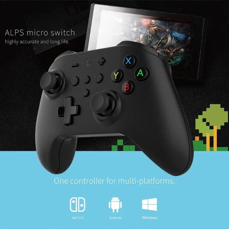 Gulikit NS08 NS09 Bluetooth игровой контроллер полное колебание беспроводной джойстик геймпад для NS switch Android Windows горячий