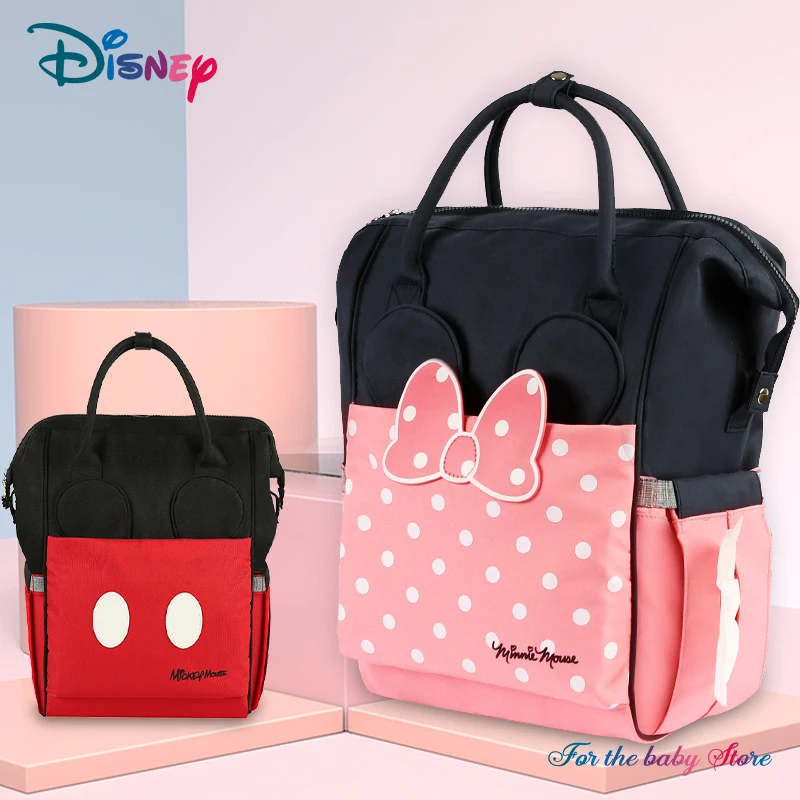 Disney детские сумки для подгузников USB теплые Mochila беременных подгузники сумка коляски изоляционная большая
