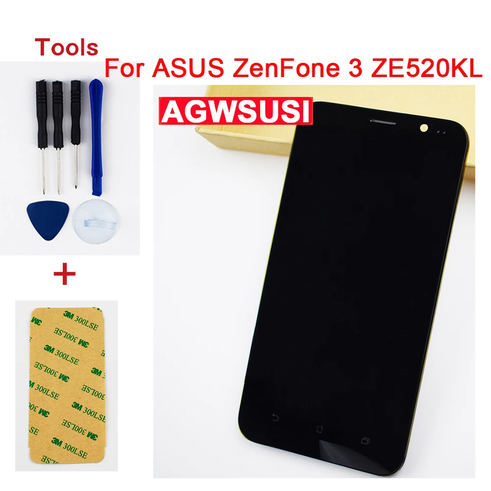 100% Протестировано для ASUS ZenFone 3 ZE520KL 5 2 дюйма полный сенсорный стеклянный экран