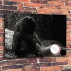 Картина на холсте с изображением сексуальной девушки обнаженной женщины, Постер и печатная картина, Настенная картина для украшения дома, гостиной