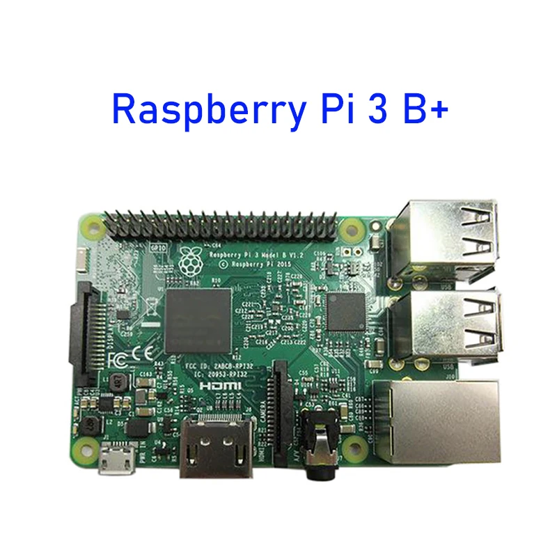 Оригинальный Raspberry Pi 3 Model B + (плюс) Встроенный Broadcom 1 4 ГГц quad core 64 разрядный