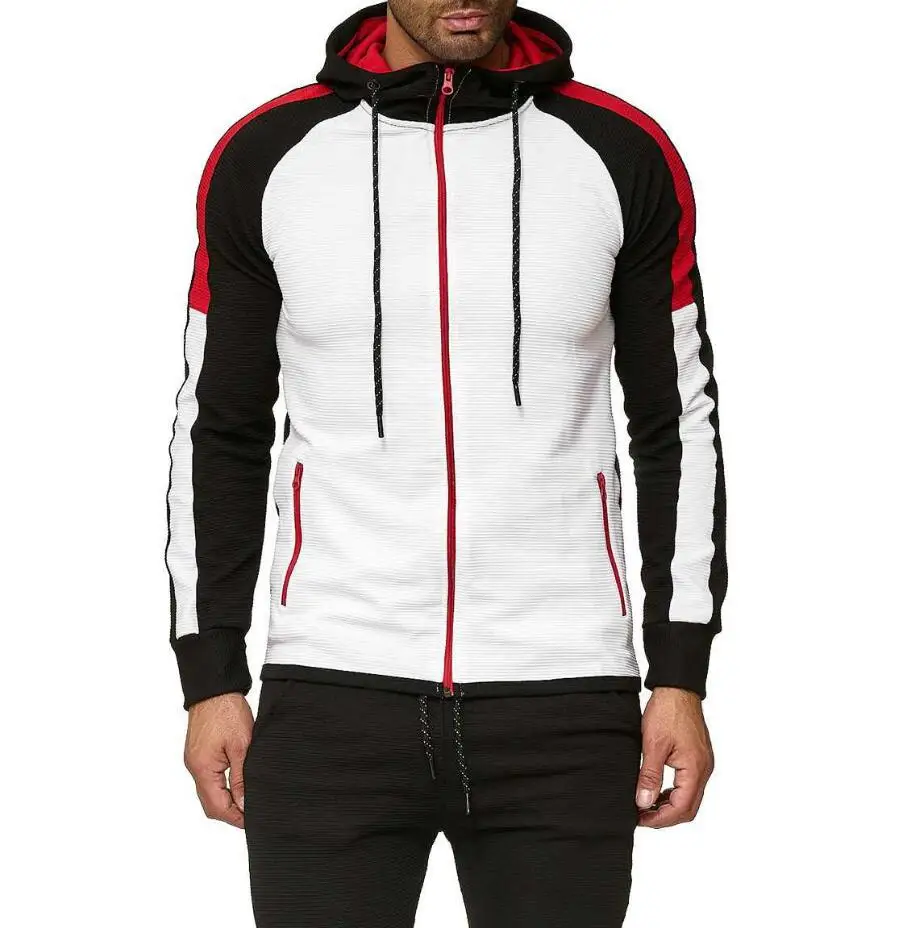 

Striped Fashion Tracksuit Set Men 2021 Brand New Sweat Suit Mens Sport Set Seatshirts Sweatpants 2 Pieces Jogger Track Suit