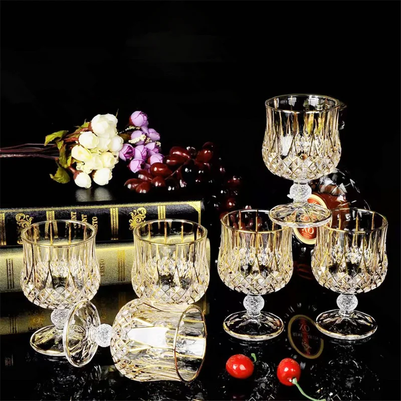 Барный винный набор с украшением в виде кристаллов Стекло виски флакона &amp 6 es