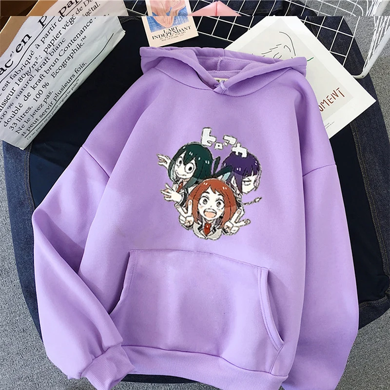

Harajuku My Hero Academia Unisex Hoodies Japanese Anime Hawks Printed Girls Hoodie Streetwear Casual Sweatshirts Aesthetic