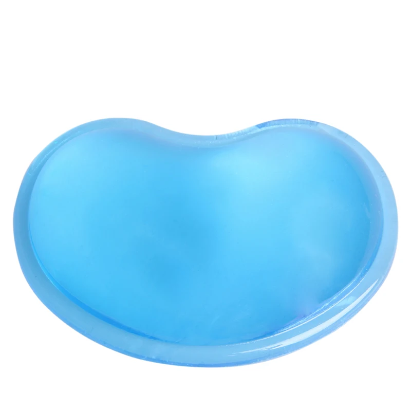 

Translucent Gel Silicone Wavy Mouse Pad Wrist Rest Support For Computer Laptop