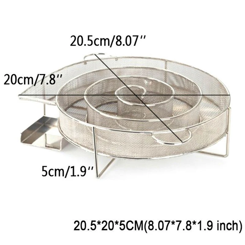 Новинка коробка для барбекю с опилками деревянный чип курения генератор