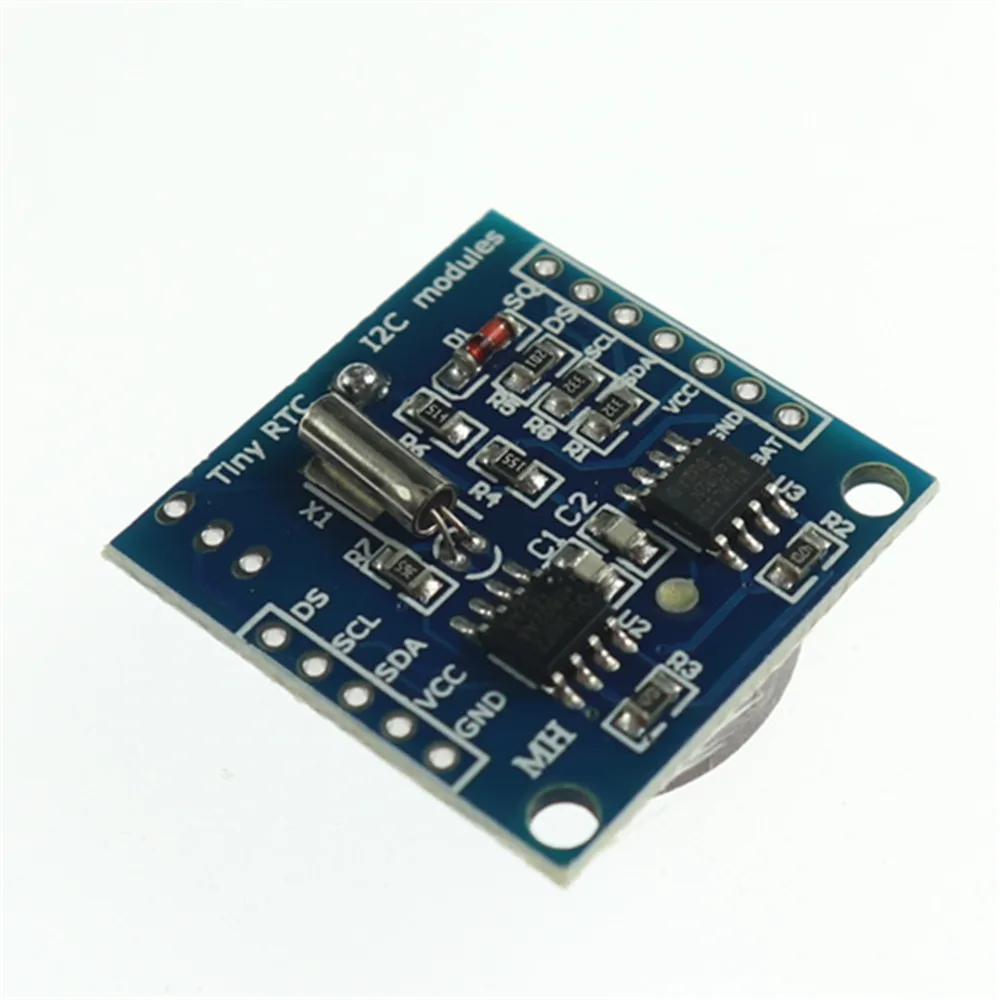 1 шт. модуль RTC I2C 24C32 память DS1307 часов для arduino (без батареи) | Электроника