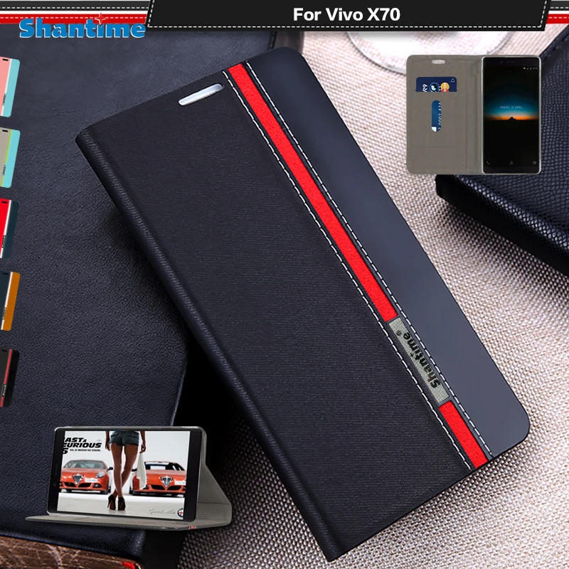 

Luxury PU Leather Case For Vivo X70 Flip Case For Vivo X70 Phone Case Soft TPU Silicone Back Cover