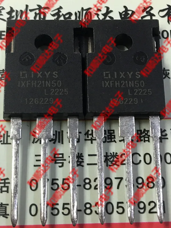 

10 шт./лот IXFH21N50, новый запас TO-247 500V 21A