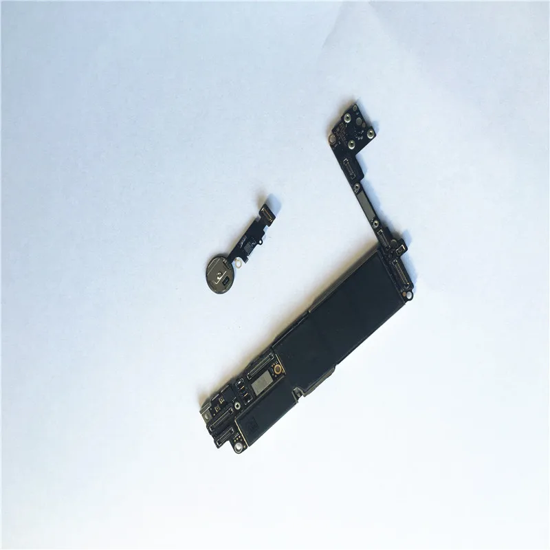 Для iphone 7 Logic Boards 100% разблокированная материнская плата для с сенсорным ID черным