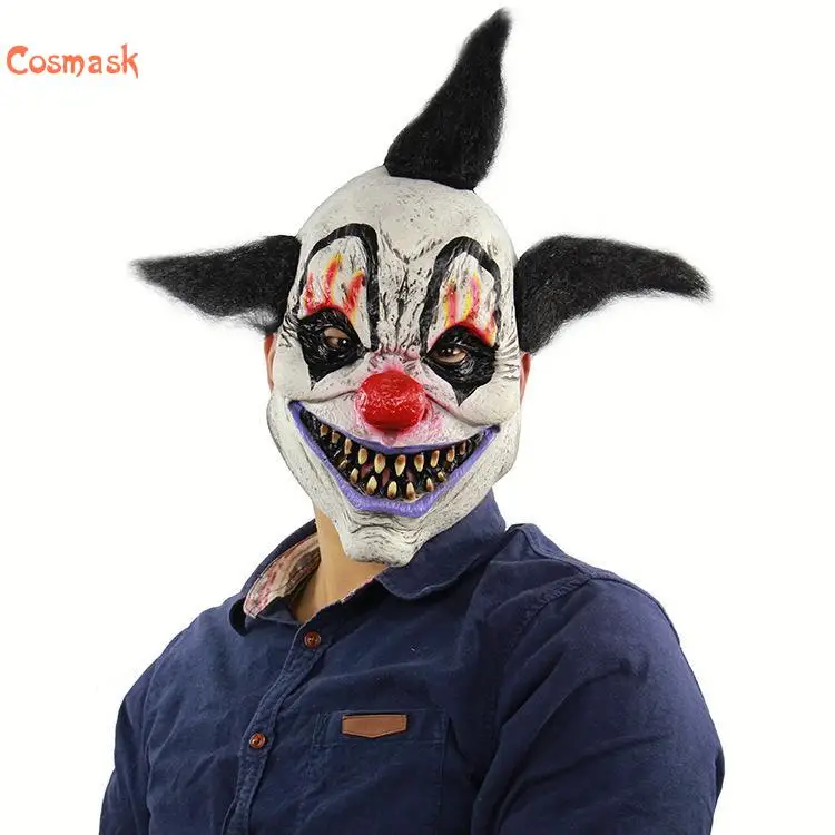 

Cosmask Mask Halloween Realistic Latex Mask Clown Halloween Horror Mask