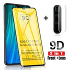 защитное стекло Redmi Note 8 Pro 8T 8A стекло для объектива камеры Защитная пленка для экрана Xiaomi Redmi Note 8 Pro 8T 8A, 9D полное покрытие, закаленное защитное стекло