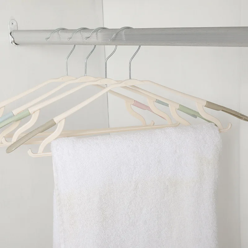 Colorful Plastic Sturdy Hangers For Clothes Pegs Wire Antiskid Drying Rack Adult And Children Hanger Outdoor | Дом и сад