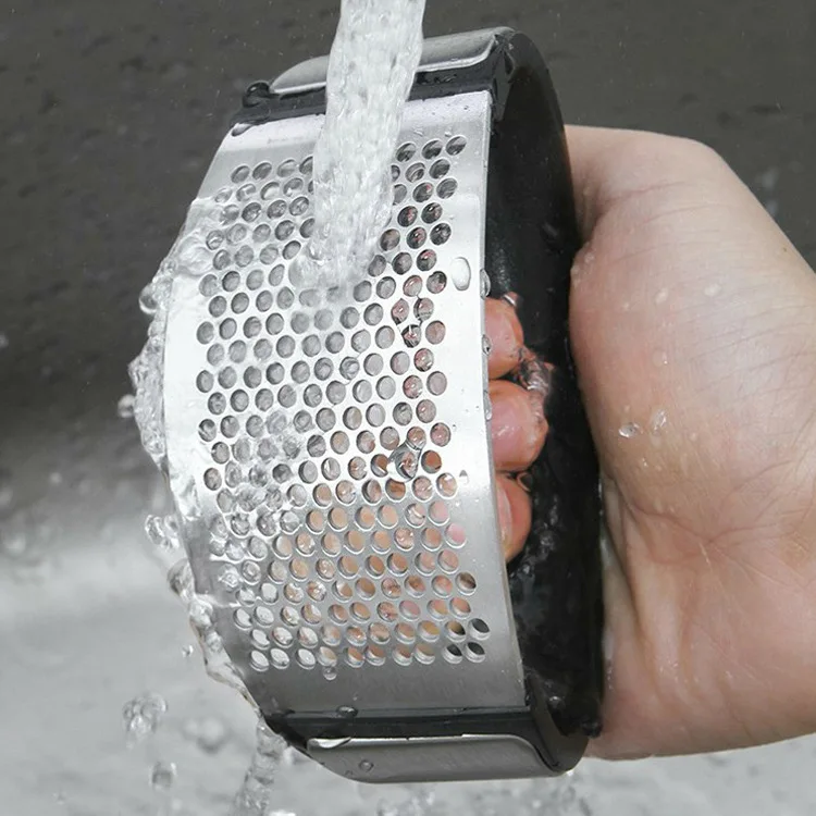 Пресс для чеснока из нержавеющей стали измельчитель имбиря и креативный Ручной