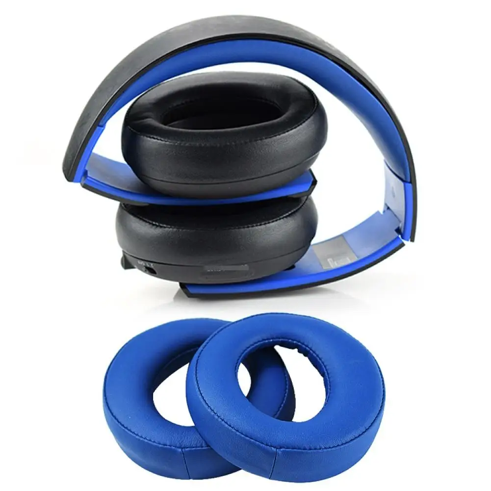 

New 2pcs earphone Earpads Earmuff for Sony PS3 for PS4 7.1 Wireless Headset for CECHYA-0083 headphone Ear Pads