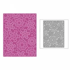 2021 металлическая пластина в горошек со снежинками, для скрапбукинга и изготовления открыток, без штампов