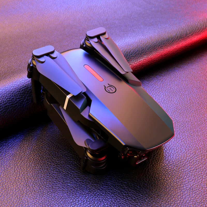 Складной Радиоуправляемый мини Дрон с камерой 4k HD широкоугольный Wi Fi передачей в