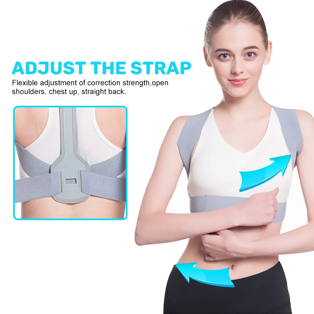 

Posture Corrector Scoliosis Back Brace Spine Corset Belt Shoulder Therapy Support Poor Posture Correction Belt Men Women