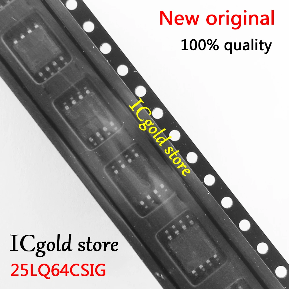 

10 шт. GD25LQ64CSIG 25LQ64CSIG GD25LQ64 25LQ64 SOP-8