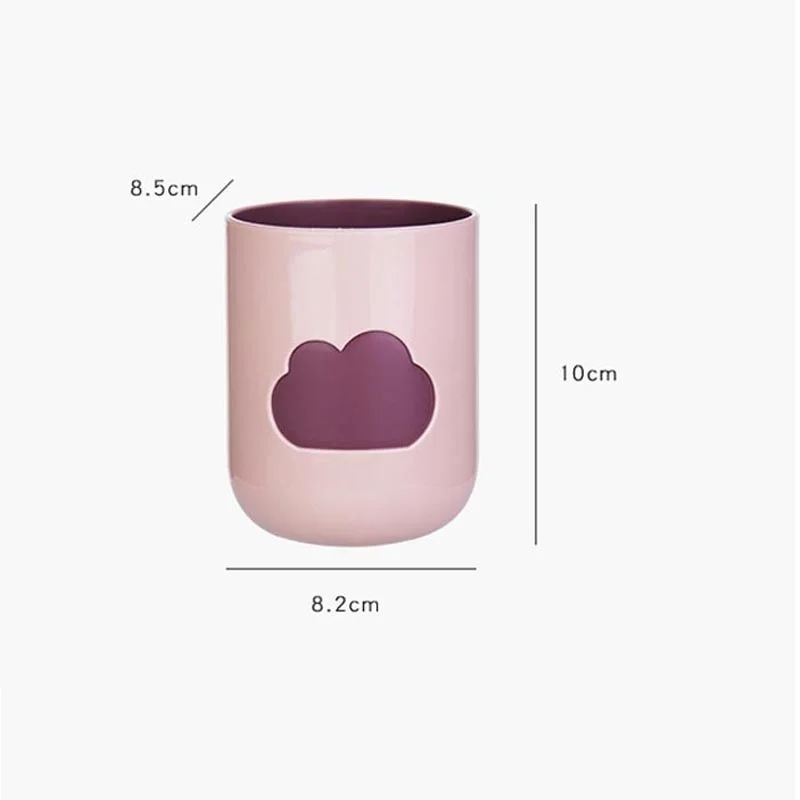 

1PCS Lovers Toothbrush Cup Cloud Gargle Cup Washing Cup Household Water Cup Toothbrushing Cup travel accessories