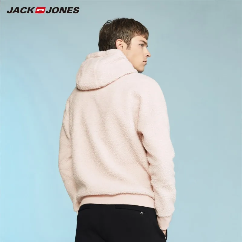 JackJones мужская толстовка с вышитым буквенным принтом Повседневная Толстовка