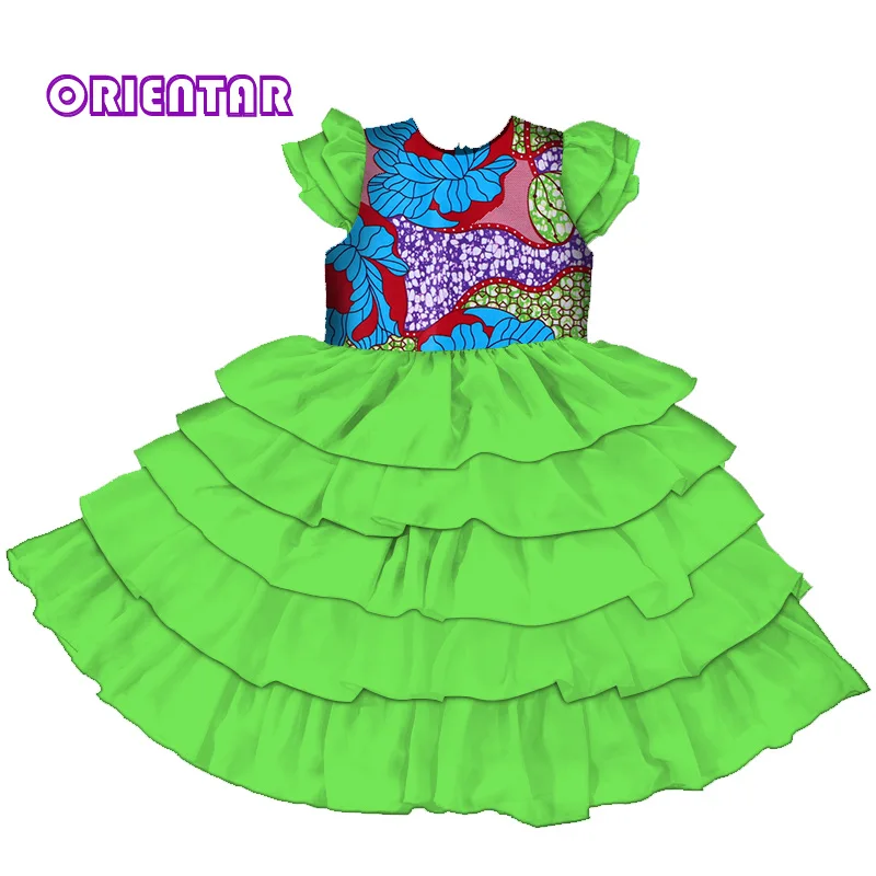 Милые африканские платья для девочек бальное платье с Африканским восковым