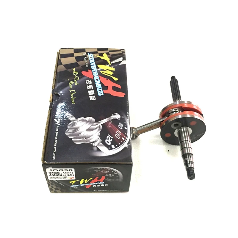 

Коленчатый вал TWH высокого качества для Yamaha JOG50 50 JOG90 90 3KJ 41,4 мм + 2,2 45 мм + 3,0 гоночные детали коленчатый вал