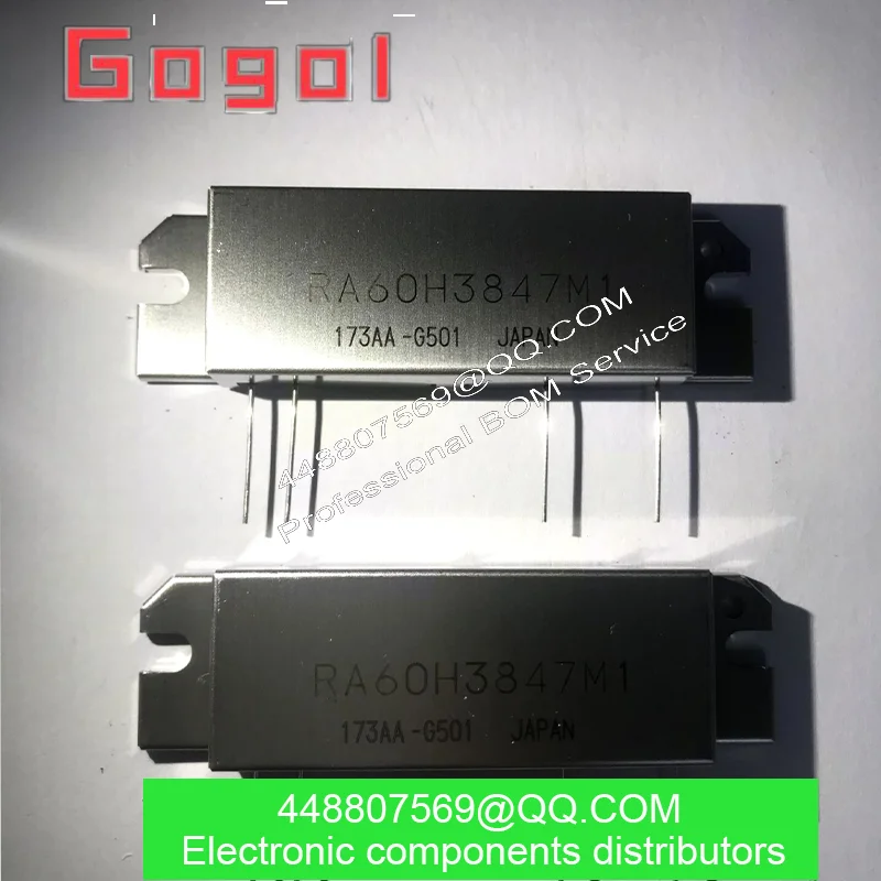 

RA60H3847M1 RA60H3847M1-501 H2M 100% New 1Pcs RA60H1317M1A RA80H1415M1 RA80H1415M1-501