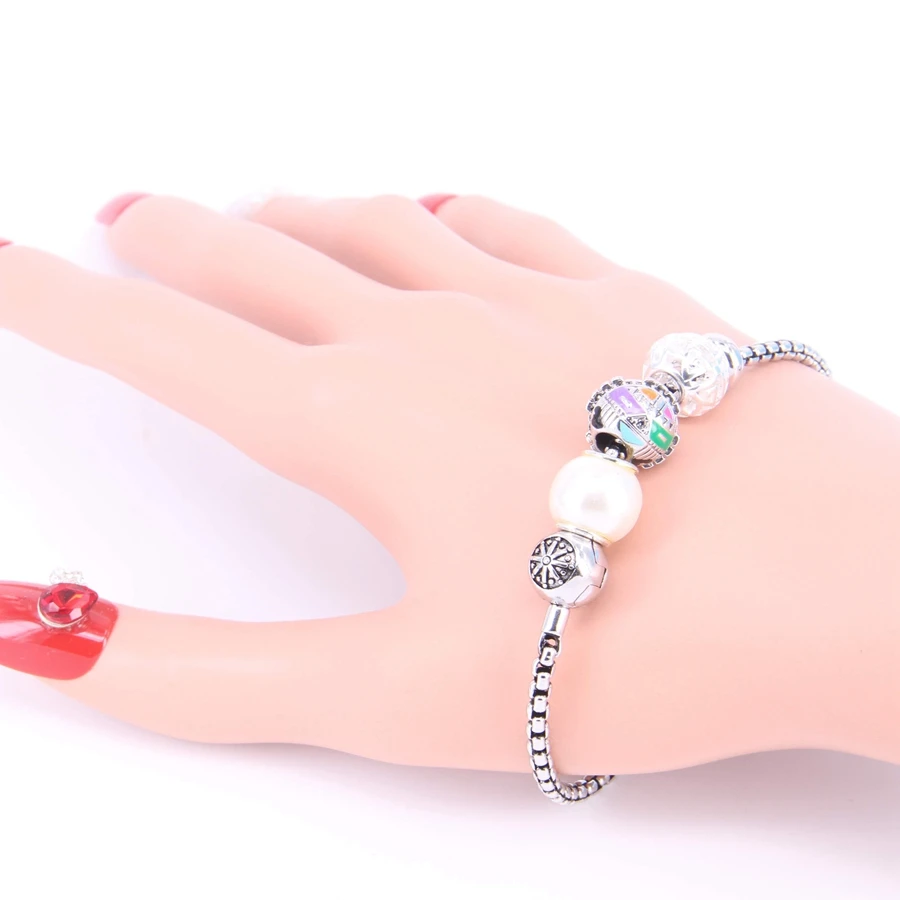 Браслет с бусинами Hemiston TS KM DIY надписью LOVE браслет в стиле Rebel Heart для мужчин KB541 |