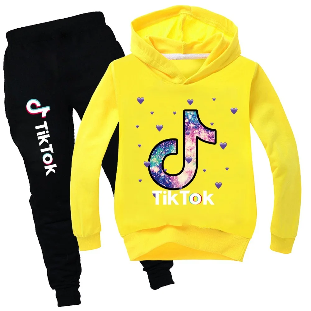 

Casual Kids Clothes 2 Piece Set Clothing Cool Boy Girls Hoodie+ Pants 2Pcs/Set Boys Tracksuit Children Baby Clothes 2-16Y