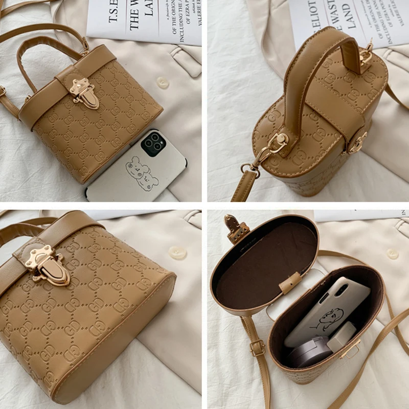 

Trendy Fashion Handbag Women's All-Match Waterproof Large-Capacity Lnduction Storage One-Shoulder Messenger Bag