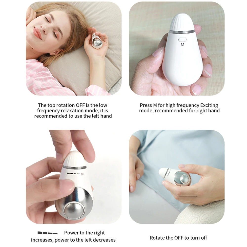 

Sleep Aid Instrument USB Charging Sleep Device Hypnosis High Pressure Relief Massage Relaxation Massager and Relax