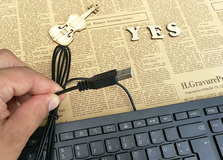 MAORONG TRADING оригинальная немецкая клавиатура QAY QWERTZ для Lenovo настольная USB