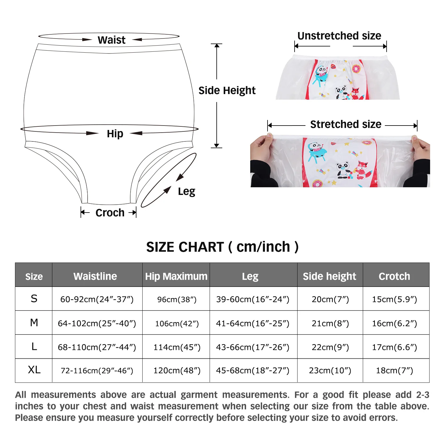 14 styles ddlg adult diapers pvc reusable baby pants diapers onesize plastic bikini pants abdl adult baby new underwear diapers images - 6