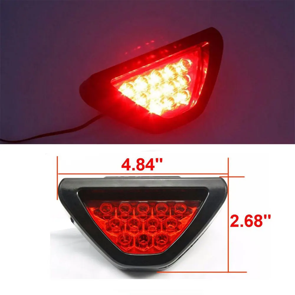 Мотоциклетный тормоз светильник светодиодный противотуманный фонарь