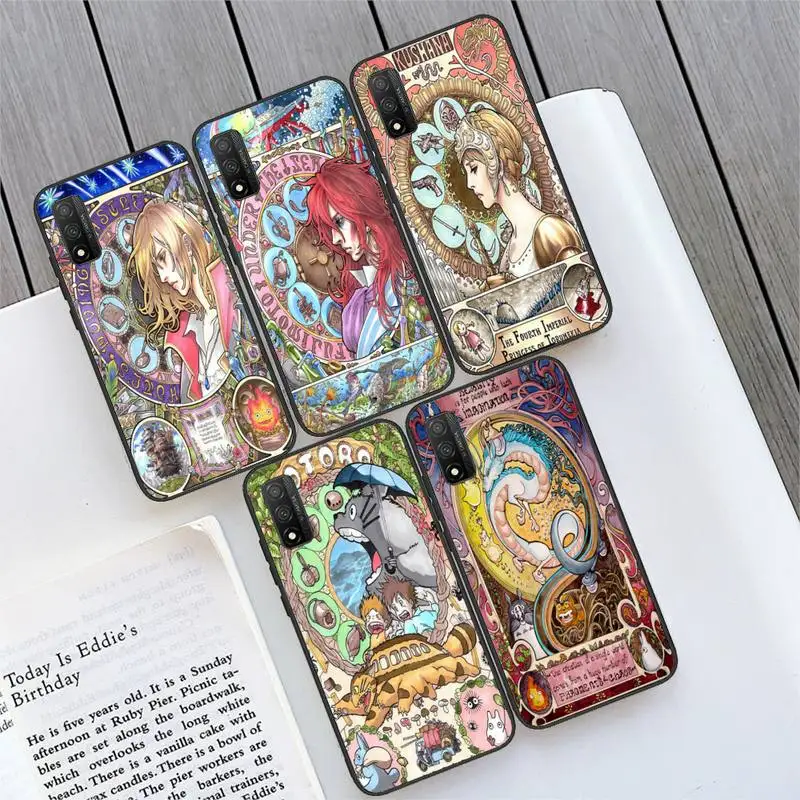 

art Studio Ghibli cartoon Newly Arrived Cell Phone Case Phone Case For Samsung S7 S8 S9 S10 S20 S21 S30 Plus Ultra TPU Cover