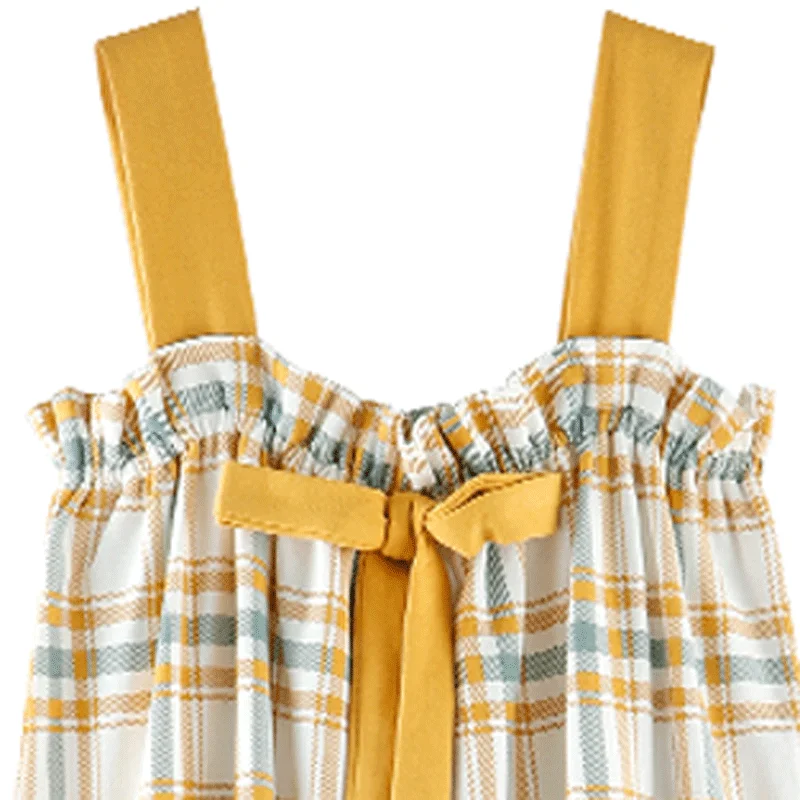 

2021New Yidanna Women Nightgown Cotton Nightwear Sleeveless Sleepwear Summer Sleep Clothing Trellis Nighties Nightdress Suit2202