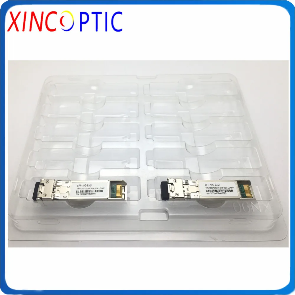 10G 3KM SFP + флэш-модуль BIDI Tx1270nm/Rx1330nm 3km s Sinlge Mode LC UPC оптические трансиверы | Мобильные
