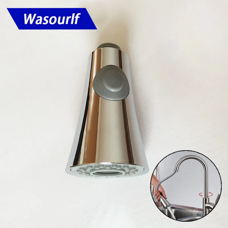 WASOURLF кухонный выдвижной распылитель раковины смеситель крана Фитинги Часть
