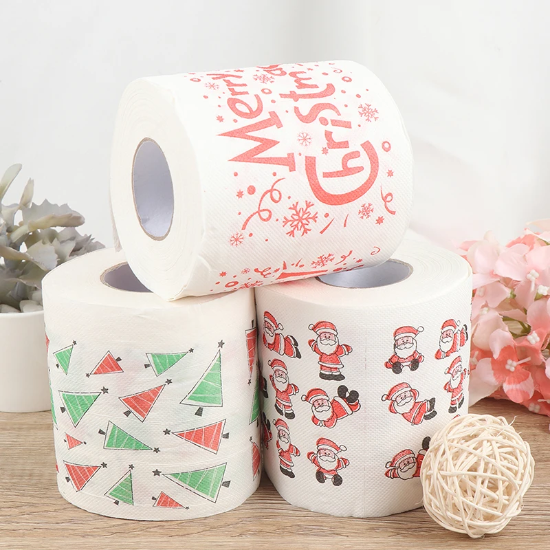 3 стиля ткани мультфильм туалет орнамент рулон бумаги домашний декор для кухни