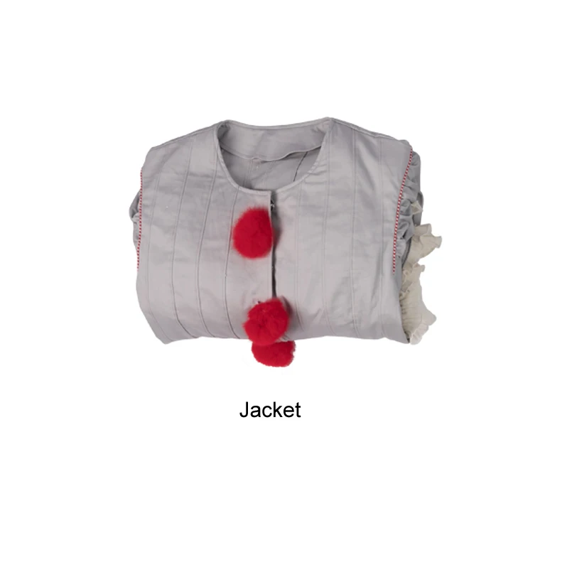 Stephen King's It chapter 2, костюм для косплея, костюм для танцев, клоуна, Пенни, полный костюм, Хэллоуин, фильм ужасов, косплей, нарядная обувь - Цвет: Jacket only